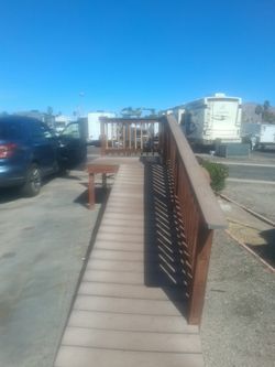 Wheel Chair Ramp And Deck