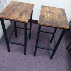 Wood Bar Stools