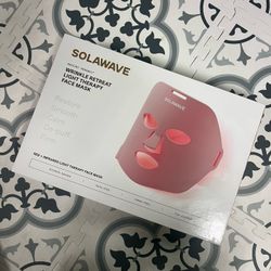 Solawave Wrinkle Retreat Light Therapy Mask - Gently Used, Great Condition