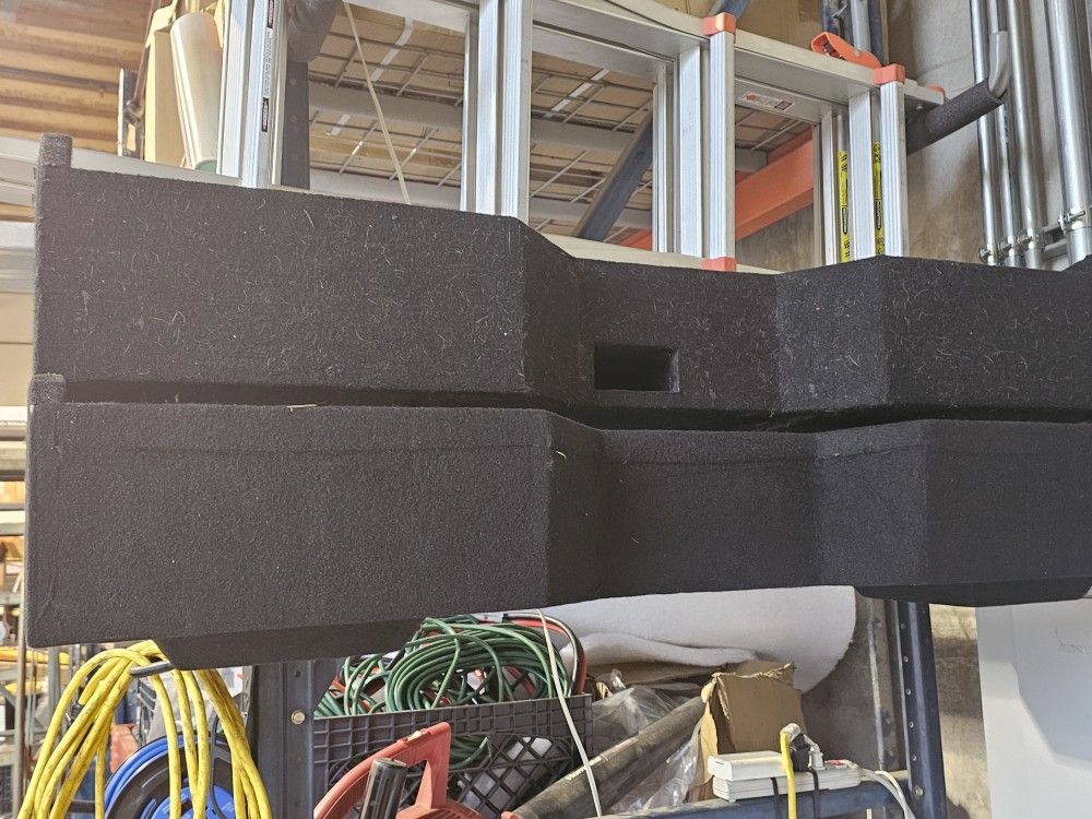 2-12" Under Rear Seat Subwoofer Boxes