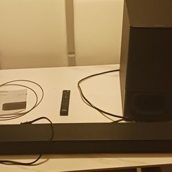 Sony Soundbar System With Subwoofer