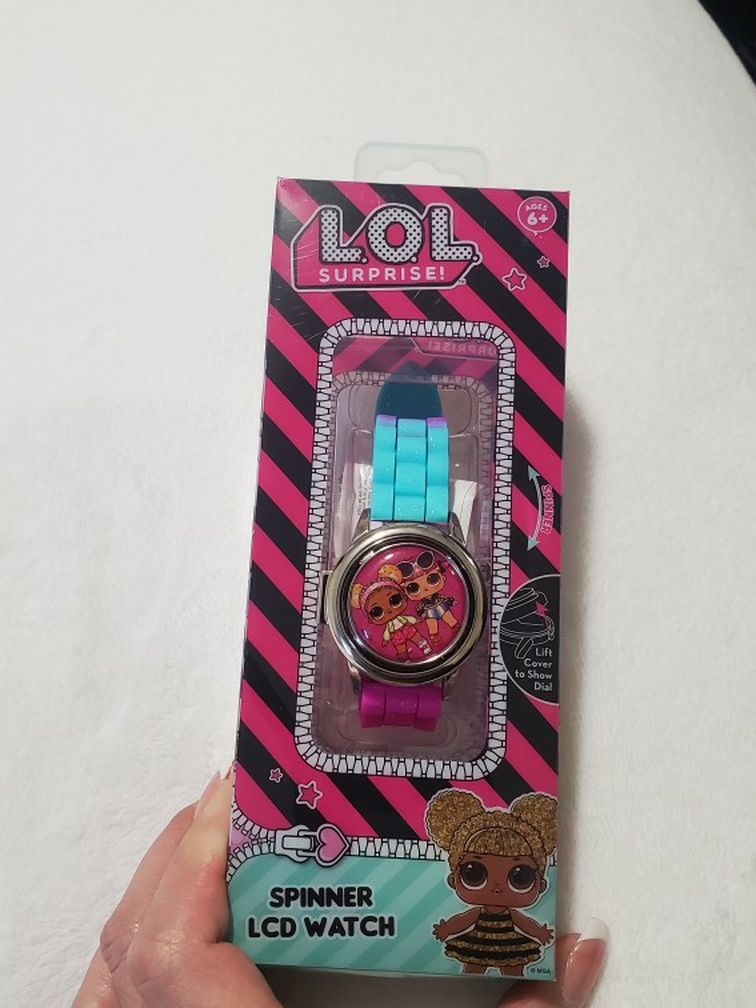 Lol Surprise Spinner LCD Watch