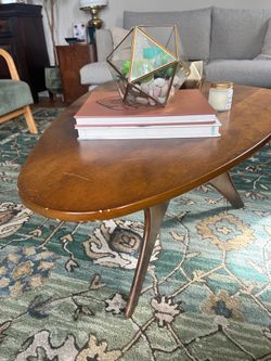 Mid-Century Modern Walnut Coffee Table
