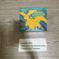 Pokemon TCG Ascended Heroes Elite Trainer Box ETB - check photos