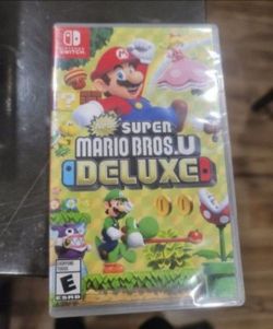 NINTENDO SWITCH SUPER MARIO BROS U DELUXE BRAND NEW FACTORY SEALED