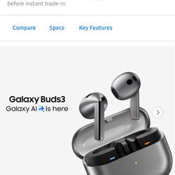 New Samsung Buds 3