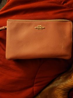 Authentic Pink Coach Wallet