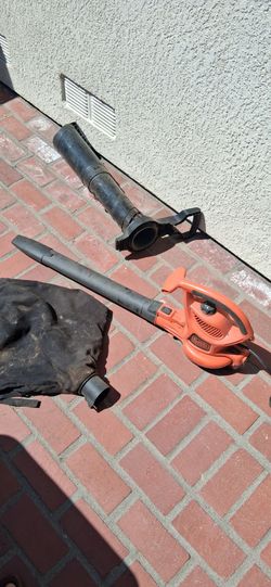 Black & Decker Electric Leaf Blower Vacuum with Bag