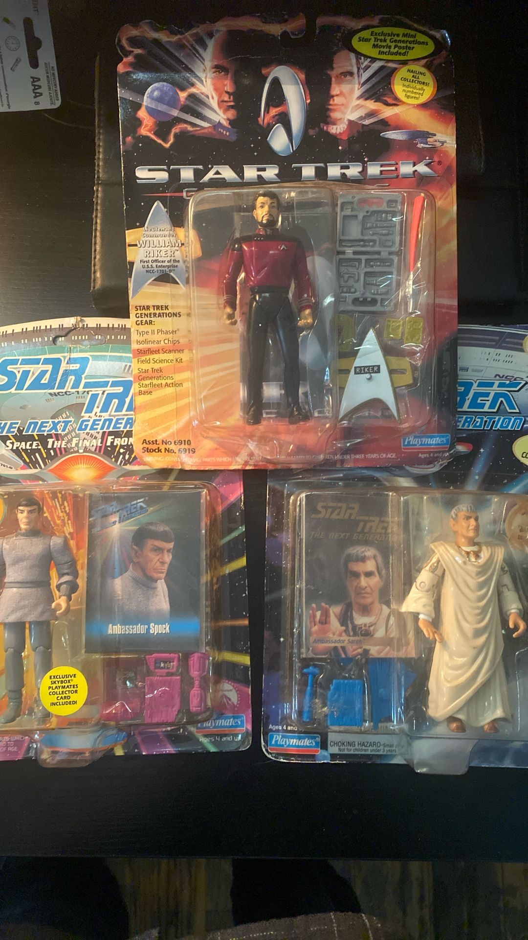 STAR TREK TOYS ALL 3 FOR $20 VISALIA