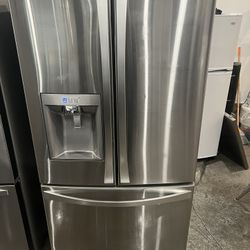 Like New 36 Wide Fridge 