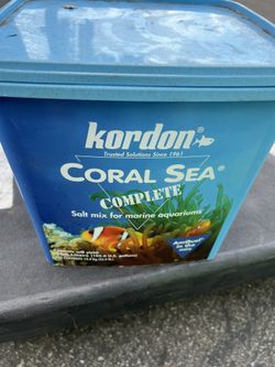 Aquarium Salt Water, Salt Mix Complete