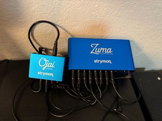 Strymon Zuma and Ojai Guitar Power Supply