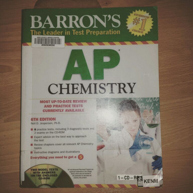 Barron's AP Chemistry