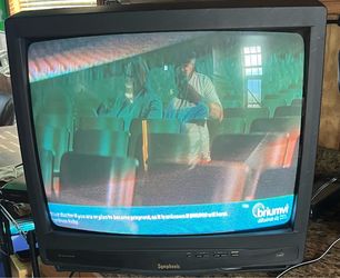 CRT Television symphonic 13’ - used
