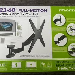 Spring Arm Tv Mount-  23" - 60" Pn6360