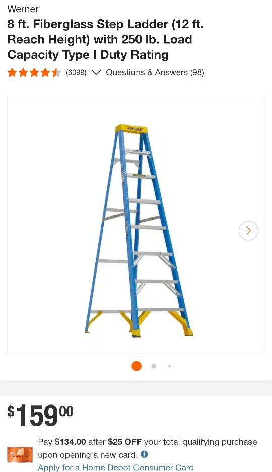 Werner 8ft Ladder