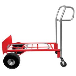 Milwaukee 3-in-1 Foldable Hand Truck, Red $129.99