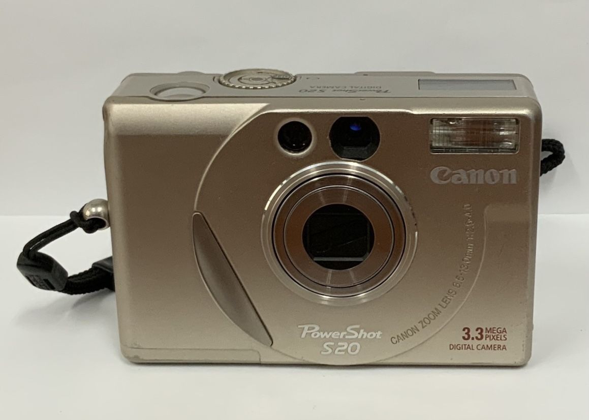 Canon PowerShot S20 3.3MP Digital Camera Zoom Lens 6.5-13.0 mm