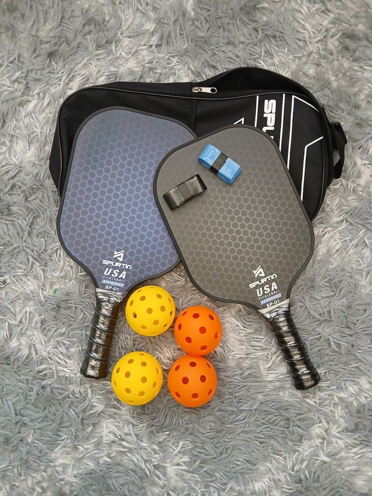 Pickleball Paddles Set Of 2