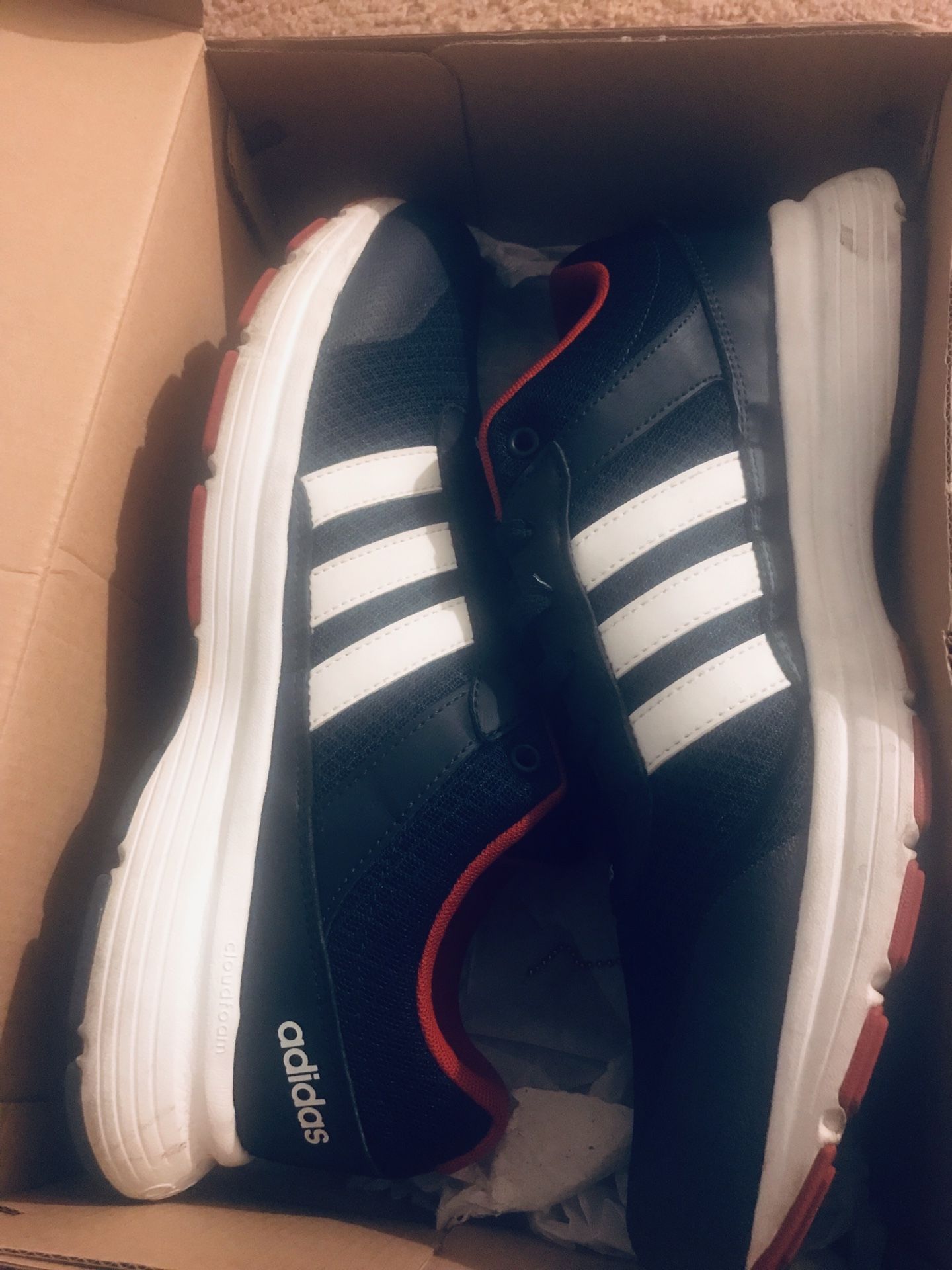 Adidas Sneakers (Size 10).
