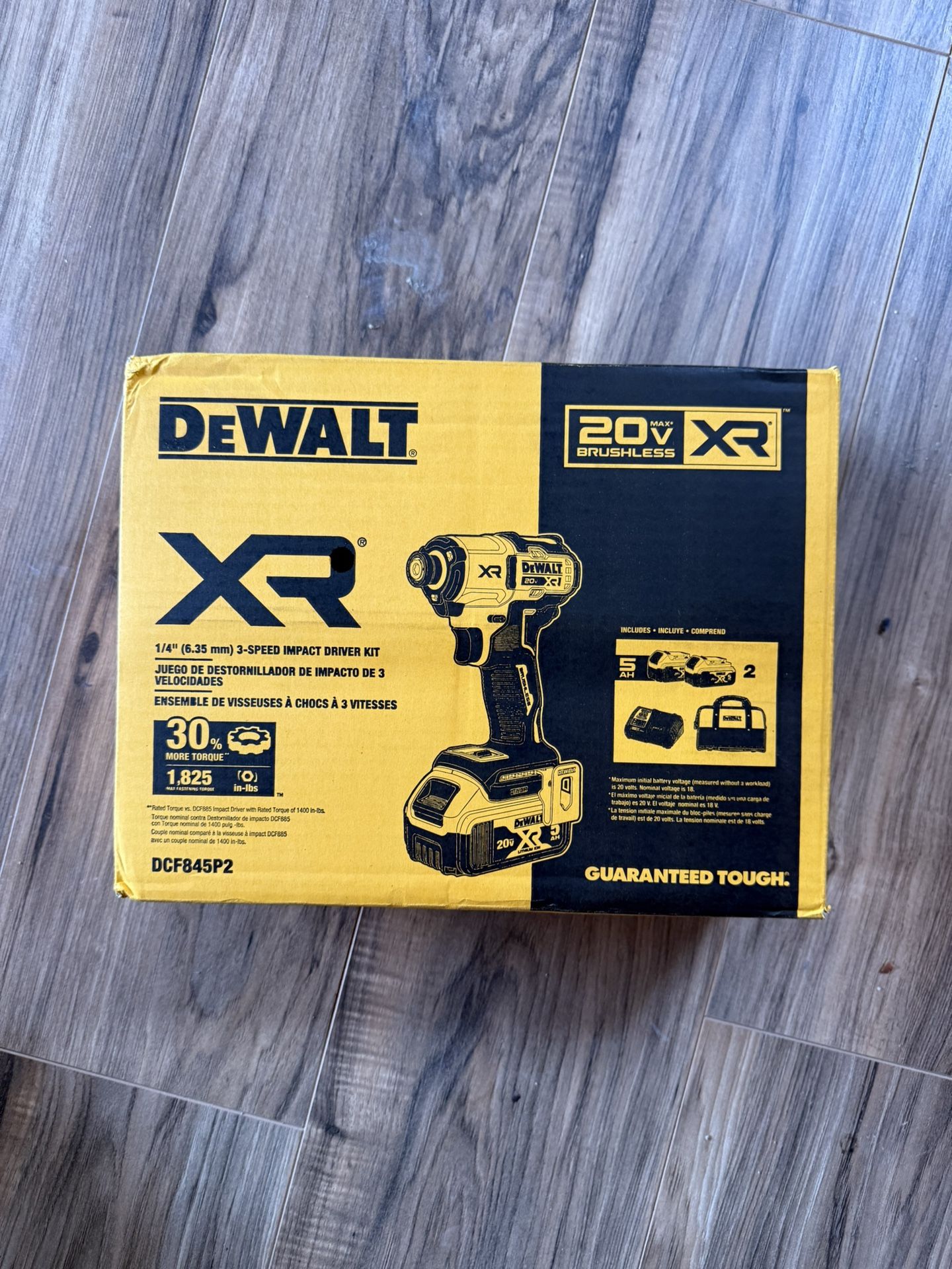 Dewalt Impact W/ 2 Batteries And Charger