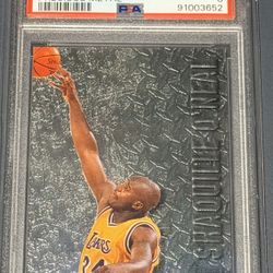 Shaquille O’Neal 1996 Metal Precious Metal PSA 8 Lakers Rare 90s Insert