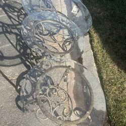 3 Glass Tables For Sale One Coffee Table And 2 In Tables