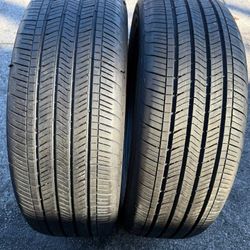 235 55 20 GoodYear Eagle Touring Set of 2 Used