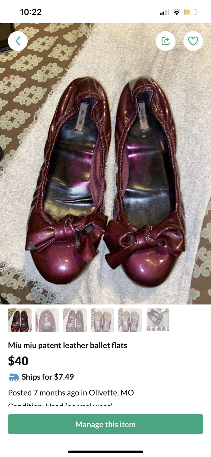 Tory burch flats
