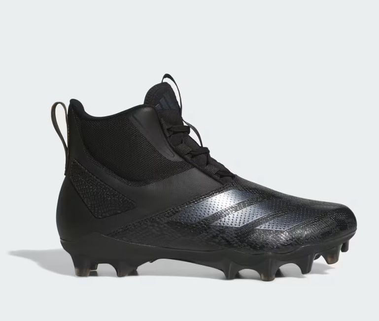 Adidas Adizero Chaos Black Lineman Football Cleats Men's Sz 12 New