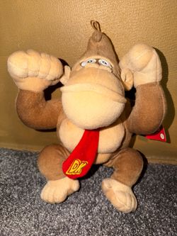 Nintendo Super Mario Donkey Kong Plush 2020 Brand New With Tag Collectible