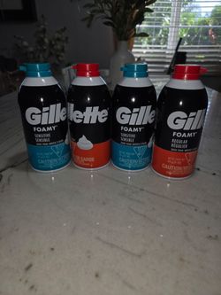 Gillette Shaving foam $1 each