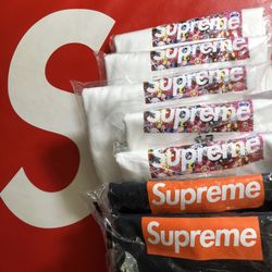 Supreme TAKASHI MURAKAMI Relief Box Logo Tee XLarge