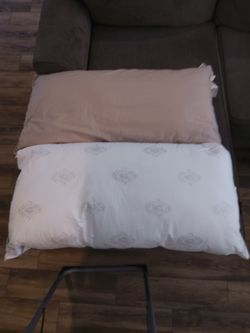(2) KING SIZE Pillows