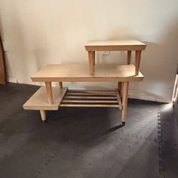 Cool Mid Century Sofa Table  Or Bedside Table
