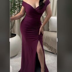 Plum Dress