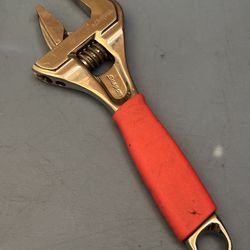 Snap-on Tools  6" Wide Mouth Adjustable Wrench (Red)