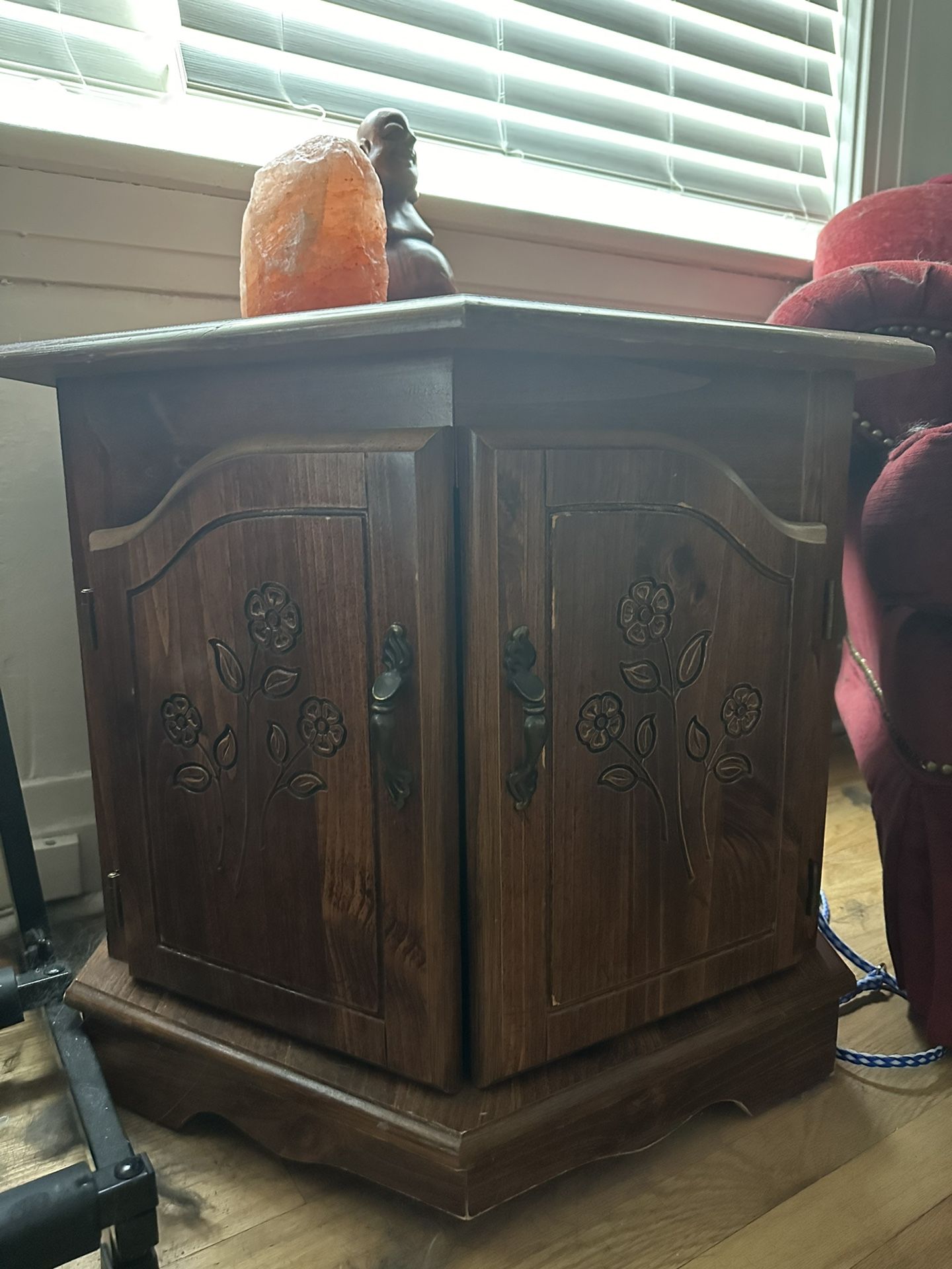 Antique Wooden Table (with storage)