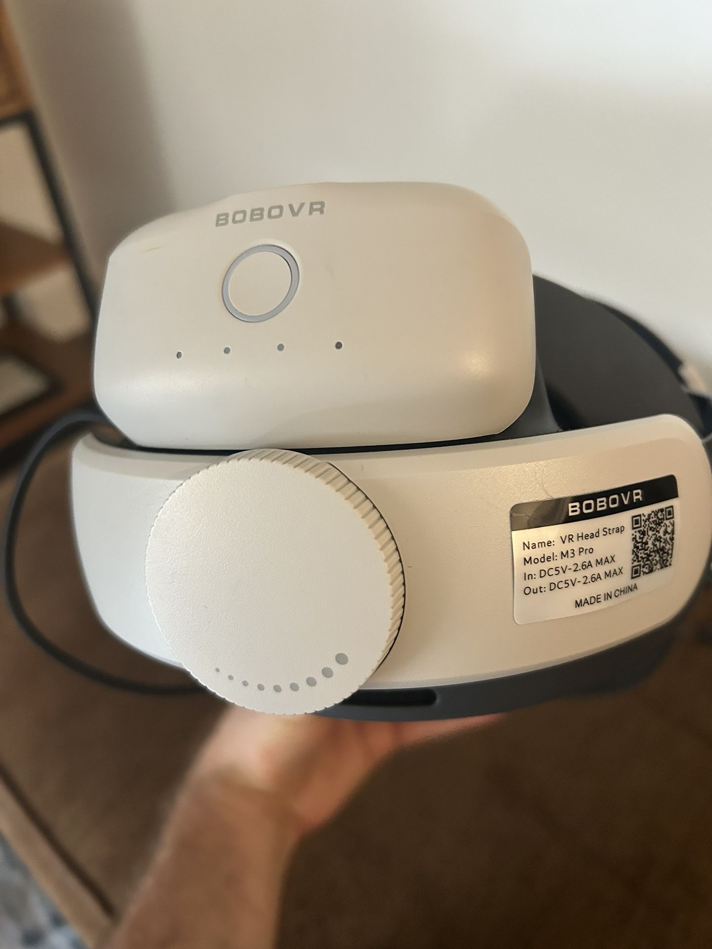 Meta Quest 3S (128GB) with upgraded BOBOVR M3 Pro head strap and