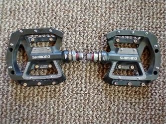Used Almost New Shimano PD-GR500 Flat Pedals 