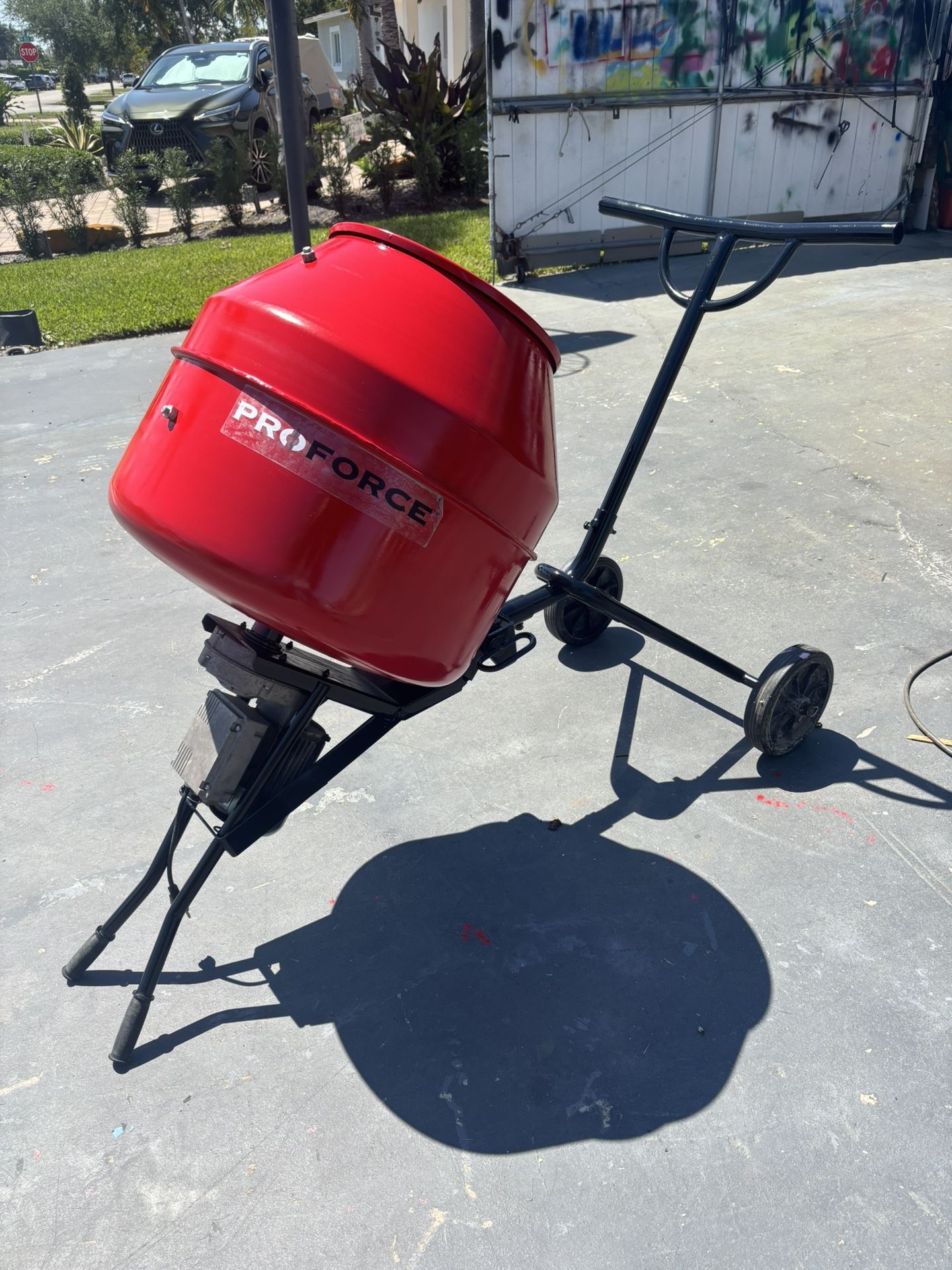 Pro Force Concrete Mixer