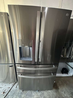 GE Profile French Door 4‑Door – Stainless + Water/Ice – Priced to move