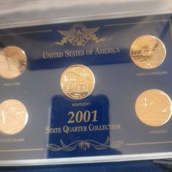2001 Set Of State Quarters