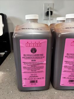 Starbucks milk chocolate sauce