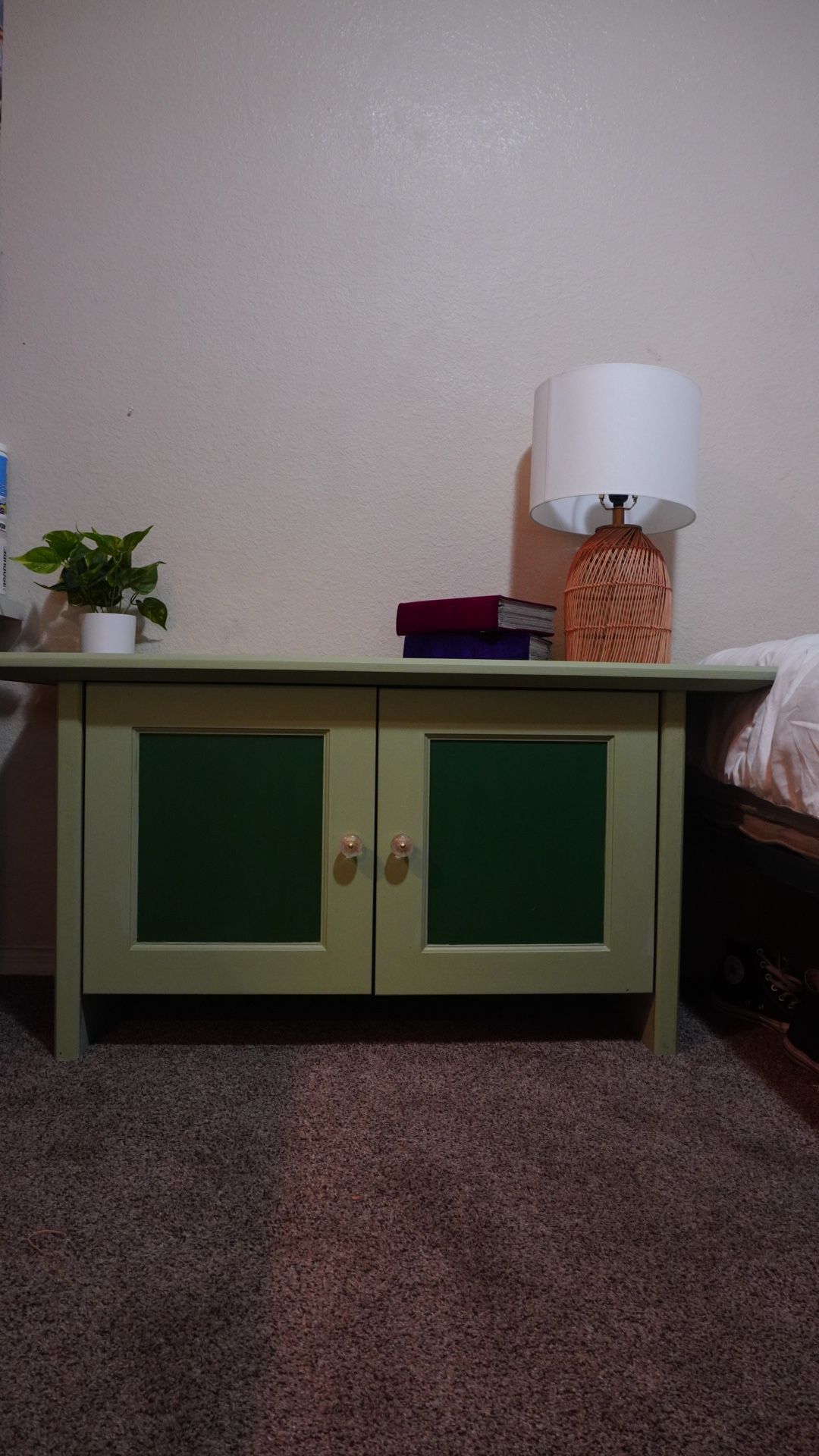 Green Aesthetic Night Stand MUST GO