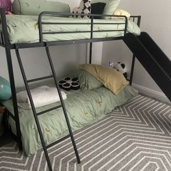 Kids Bunkbed With Slide