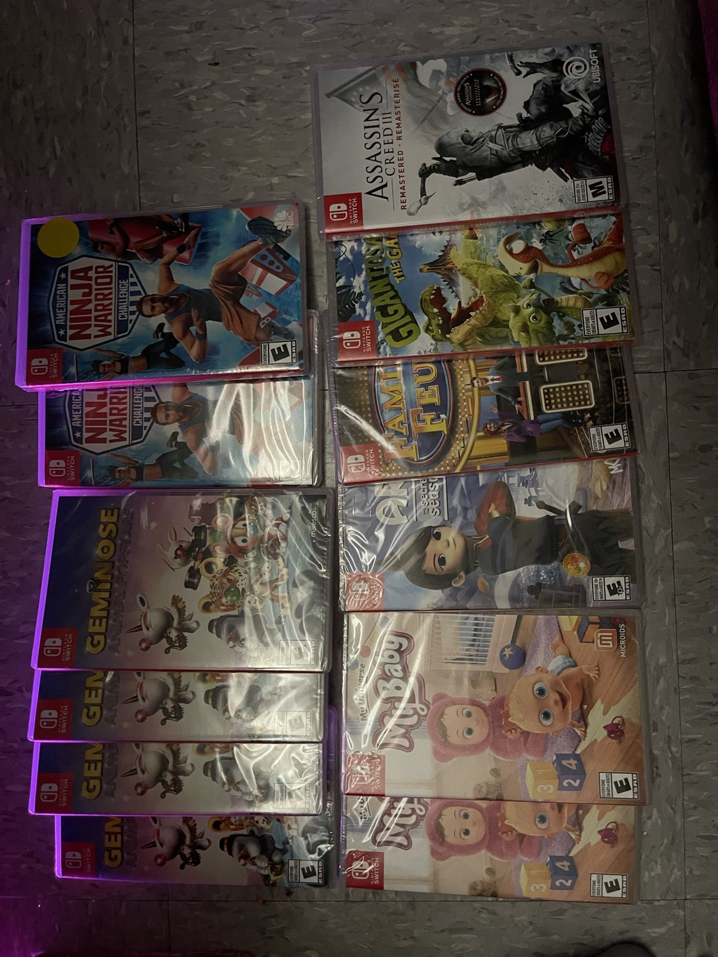 Nintendo Switch Games Sealed