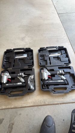 Porter Cable Brad nailer and crown stapler
