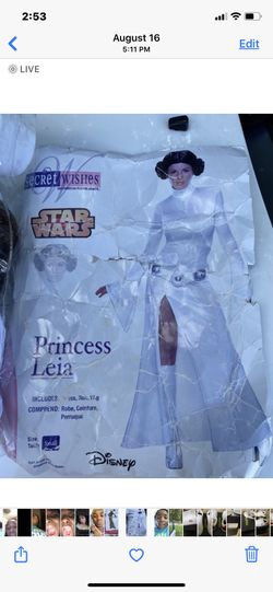 Princes Leia costume adult small