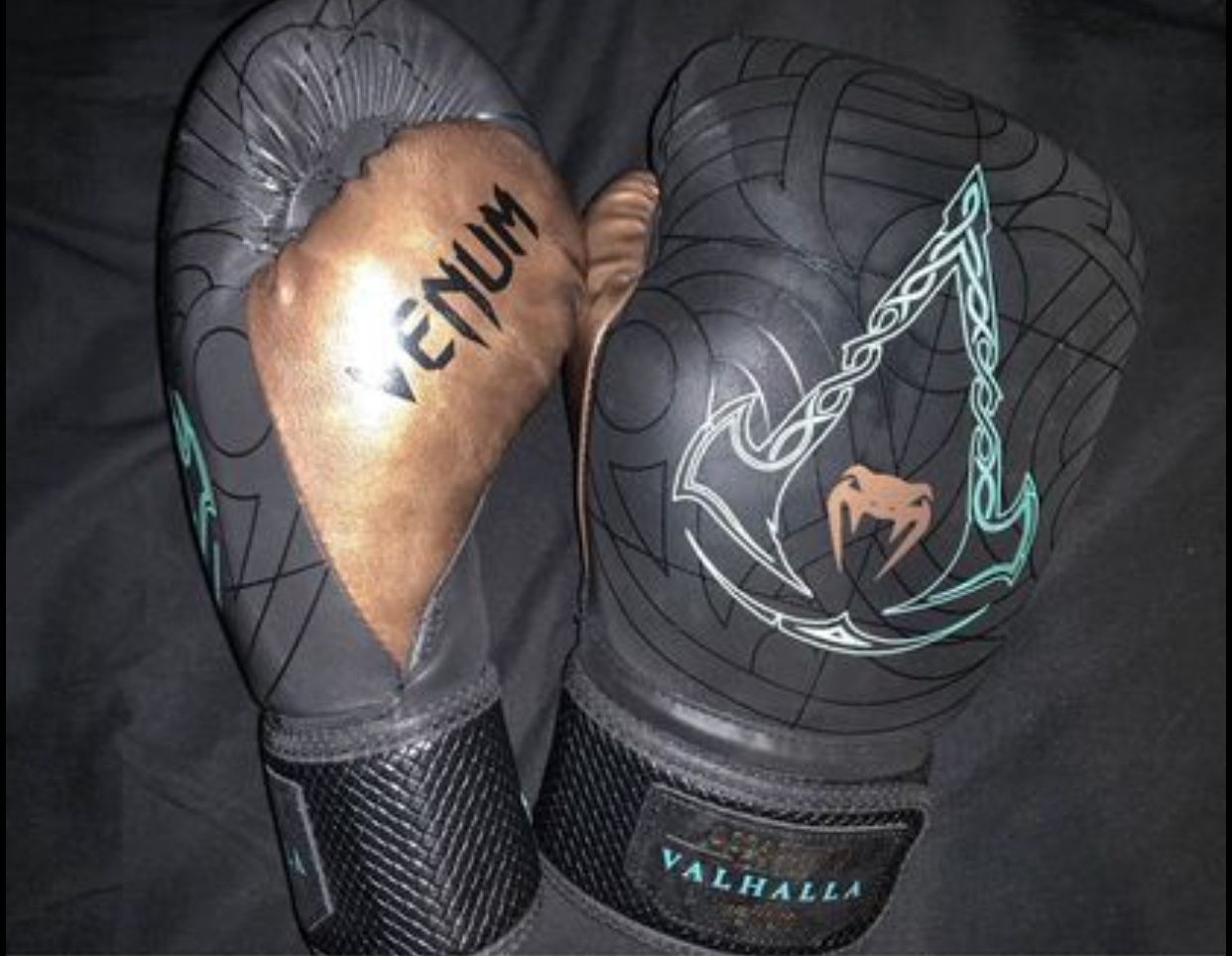 LIMITED EDITION Venum X Assassins Creed Valhalla Boxing Gloves for